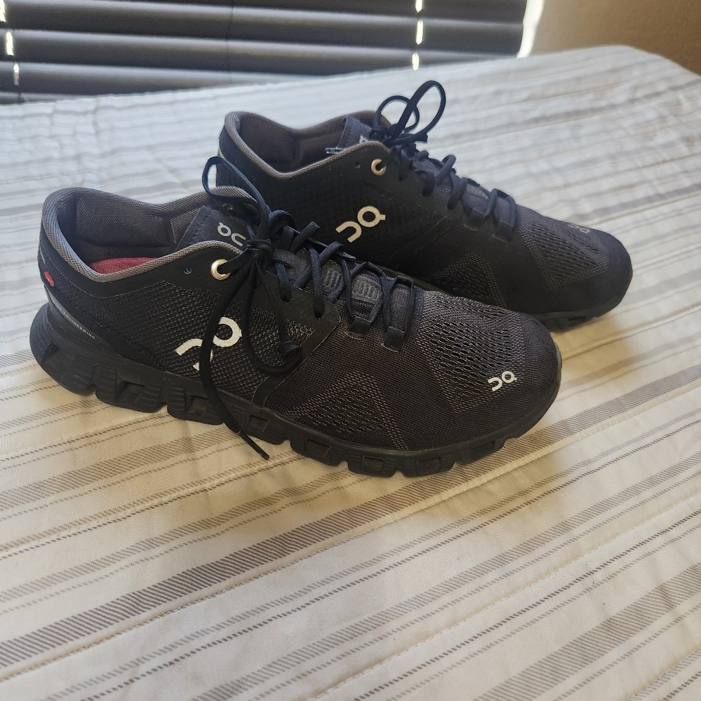 On Running Black Athletic Shoes